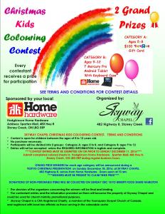 COLOURING CONTEST SKYWAY CHAPEL